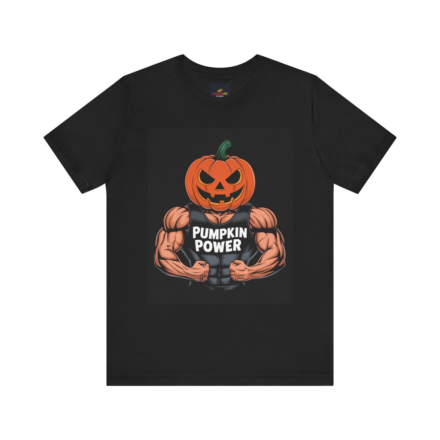 Halloween Pumpkin Power Tee, Spooky T-Shirt, Unisex Halloween Shirt, Fall Fashion, Pumpkin Fest Apparel