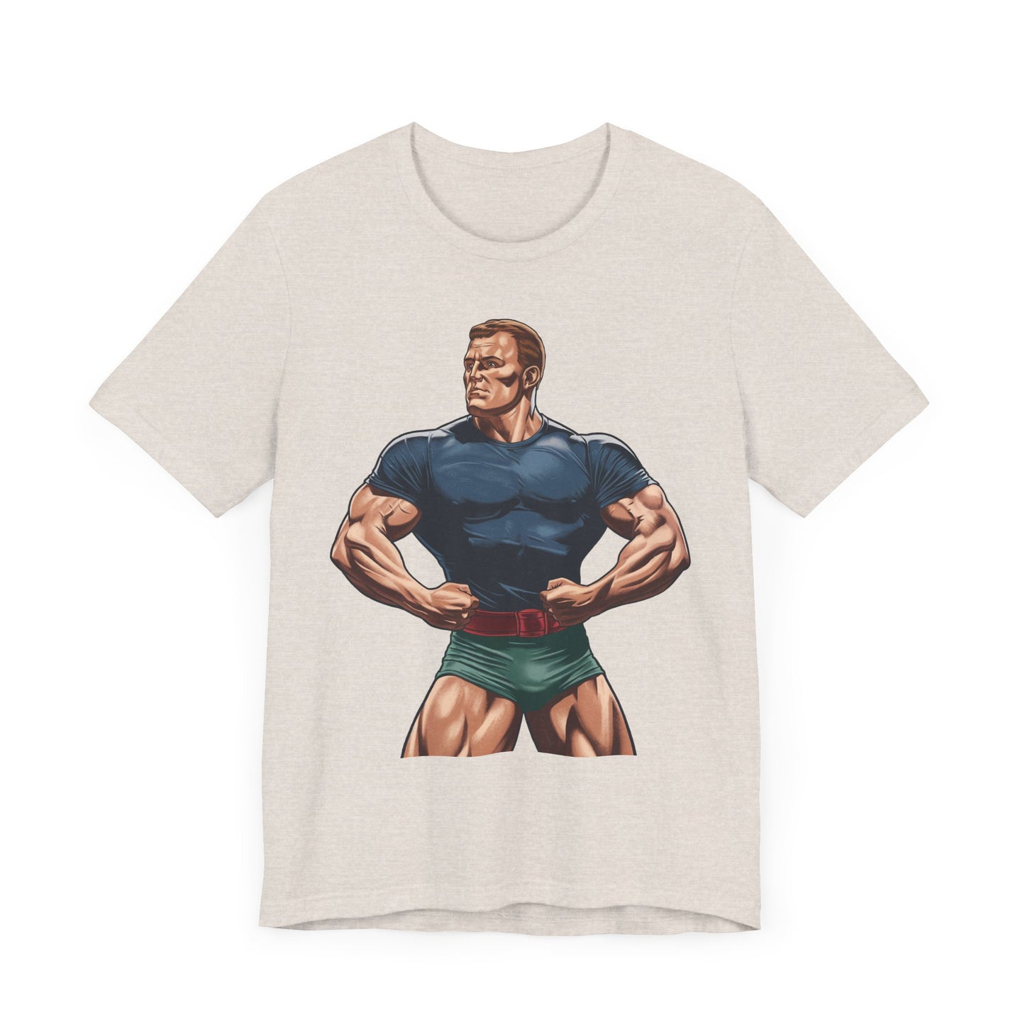 "Bodybuilder Outline"
