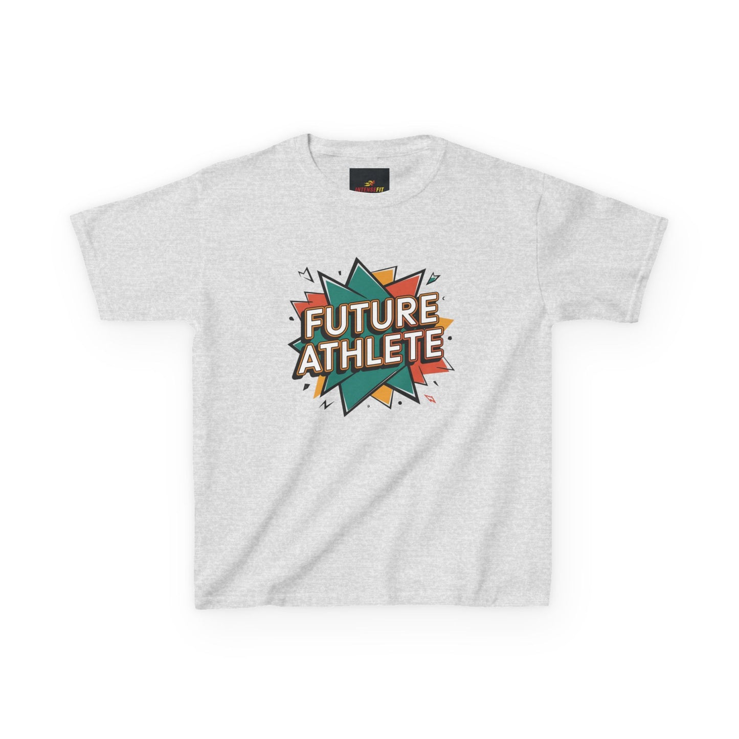 Future Athlete Kids Heavy Cotton Tee - Fun & Sporty Apparel for Active Kids