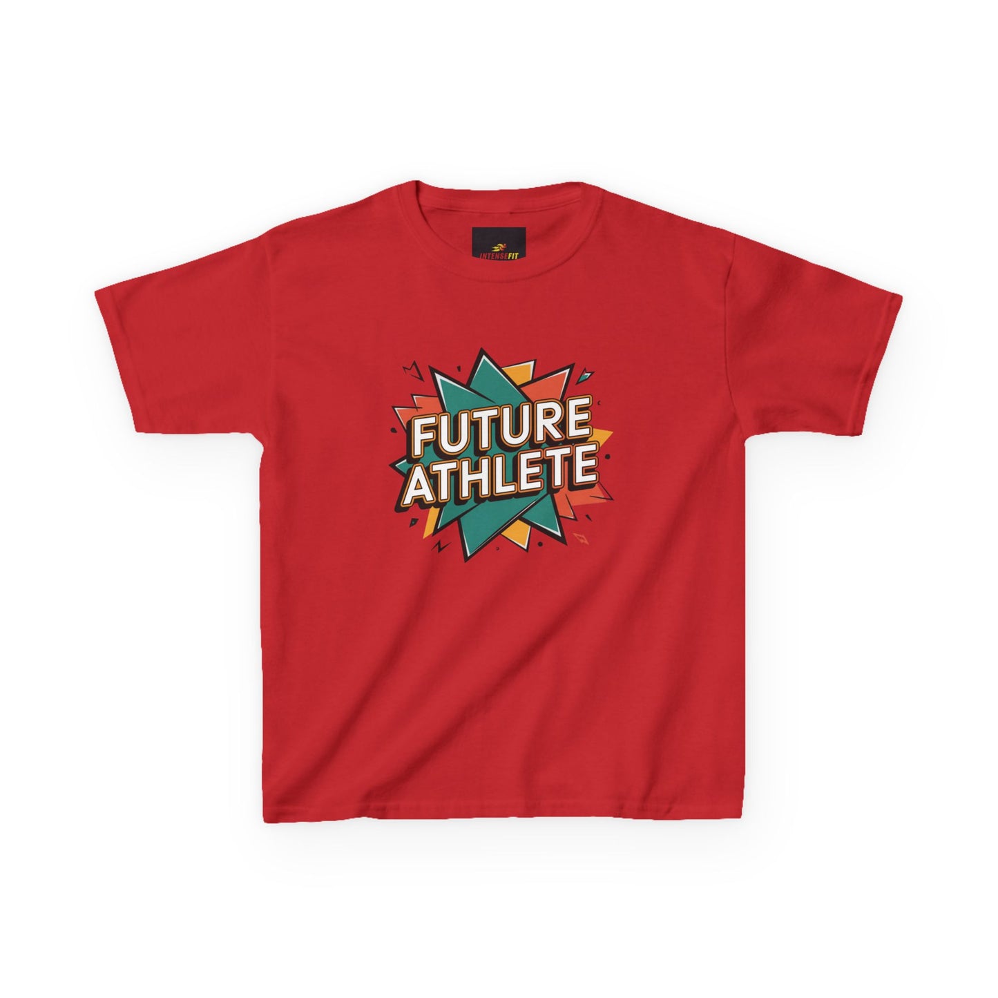 Future Athlete Kids Heavy Cotton Tee - Fun & Sporty Apparel for Active Kids