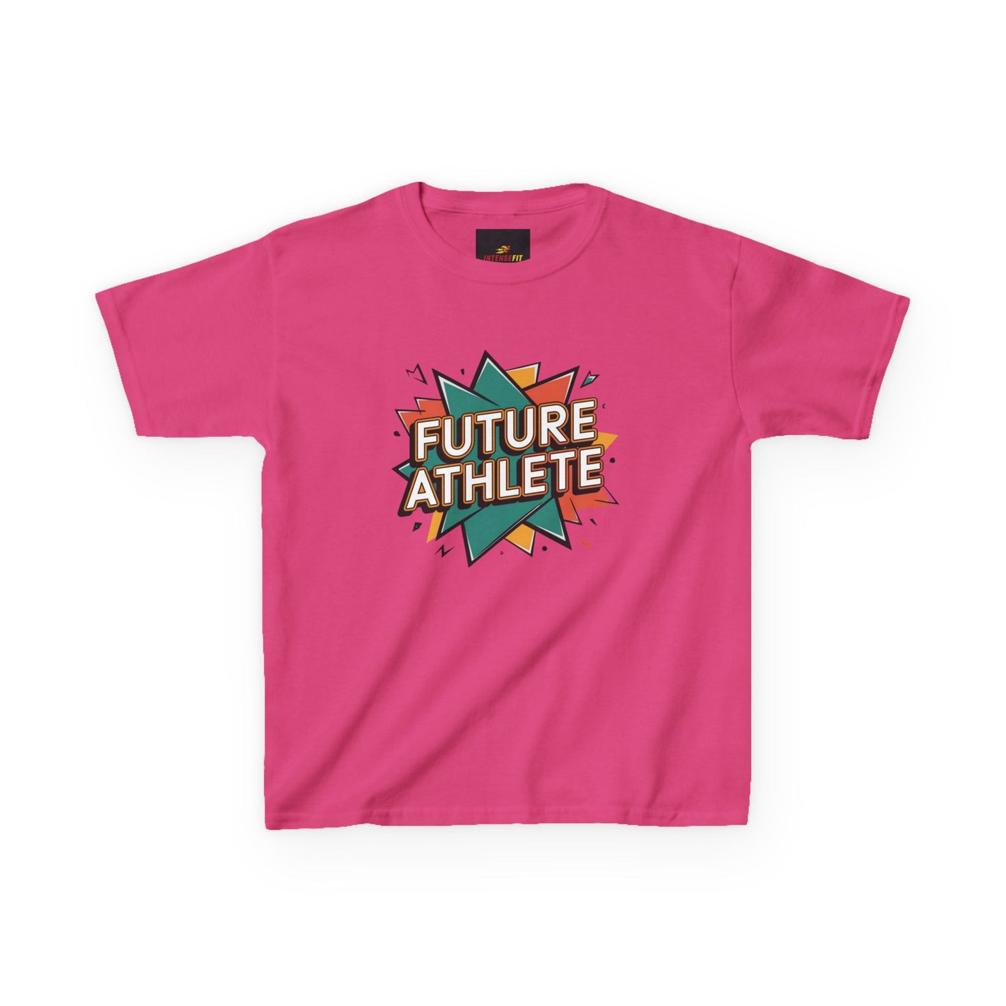 Future Athlete Kids Heavy Cotton Tee - Fun & Sporty Apparel for Active Kids