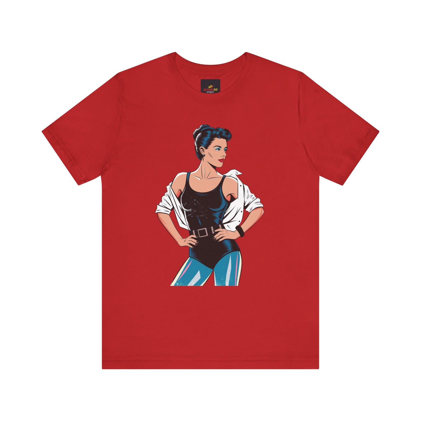 "Retro Workout" (Retro Pop Art Tee)