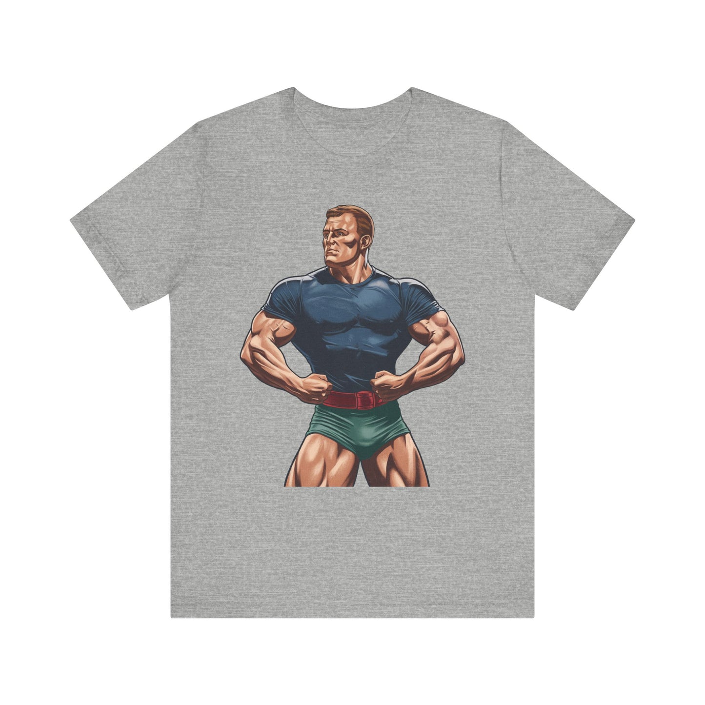 "Bodybuilder Outline"