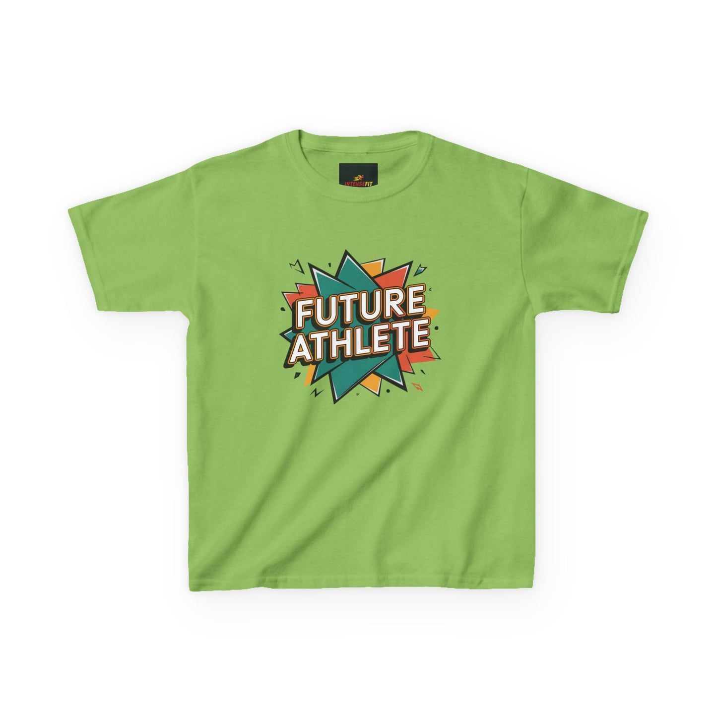 Future Athlete Kids Heavy Cotton Tee - Fun & Sporty Apparel for Active Kids
