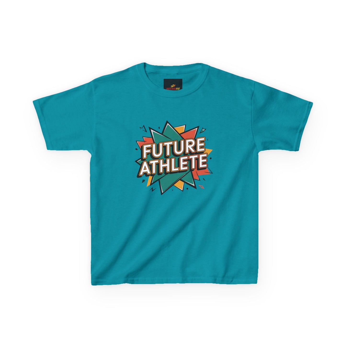 Future Athlete Kids Heavy Cotton Tee - Fun & Sporty Apparel for Active Kids