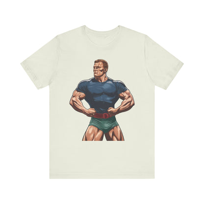 "Bodybuilder Outline"