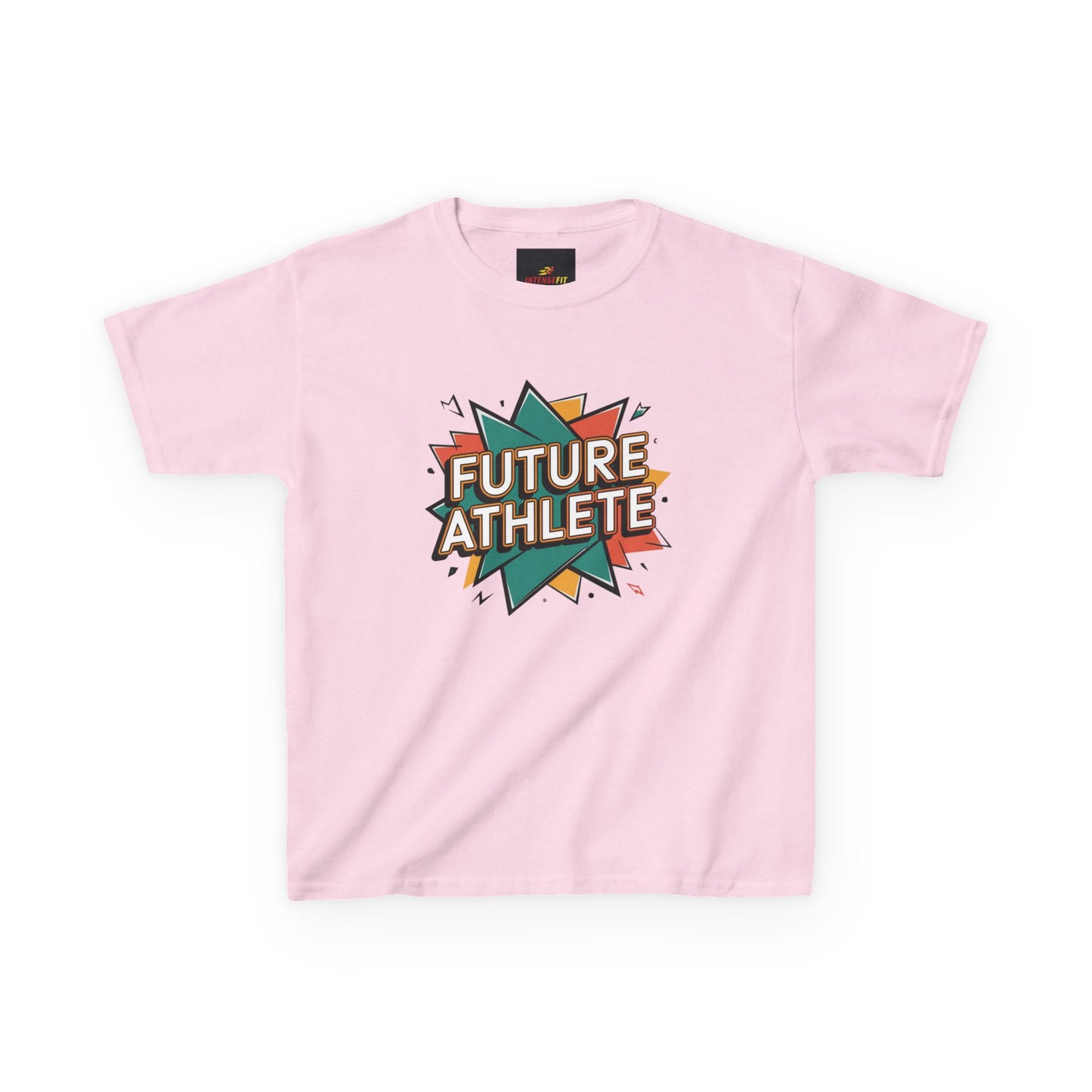 Future Athlete Kids Heavy Cotton Tee - Fun & Sporty Apparel for Active Kids