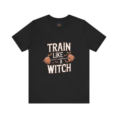 Train Like a Witch Tee - Unisex Jersey Short Sleeve Shirt, Fitness Shirt, Halloween Apparel, Witch-Themed Workout Top, Spooky Season [...]