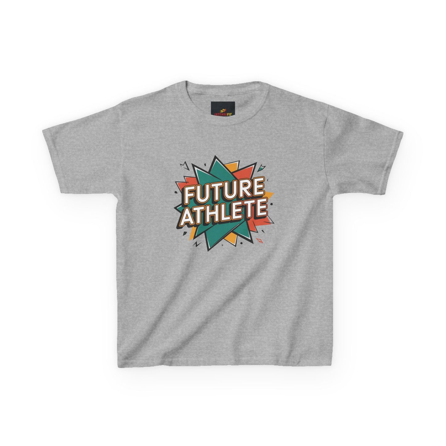 Future Athlete Kids Heavy Cotton Tee - Fun & Sporty Apparel for Active Kids