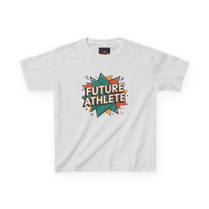 Future Athlete Kids Heavy Cotton Tee - Fun & Sporty Apparel for Active Kids