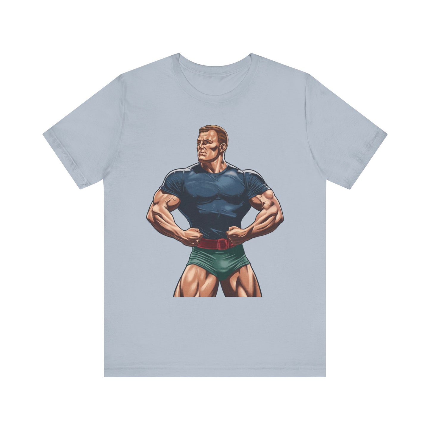 "Bodybuilder Outline"