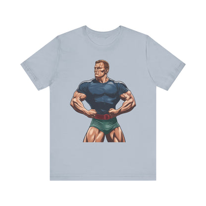 "Bodybuilder Outline"