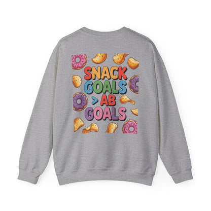 “Snack Goals > Ab Goals”