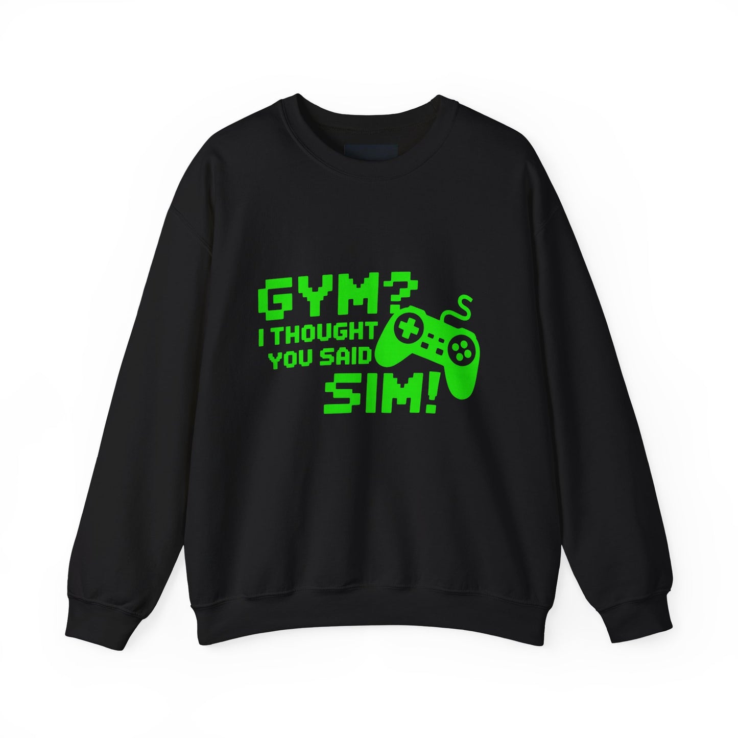"Gym? I thought you said SIM"