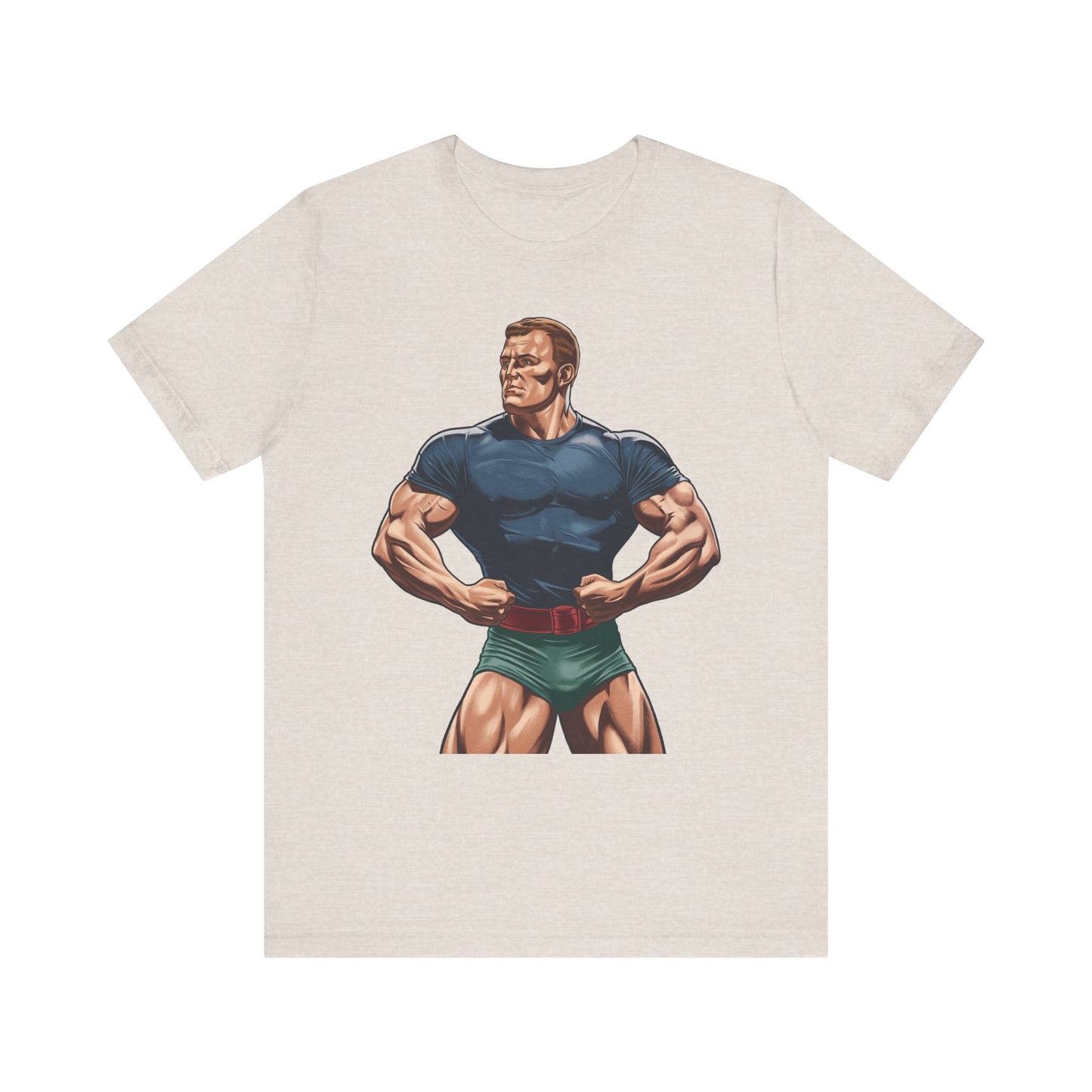 "Bodybuilder Outline"