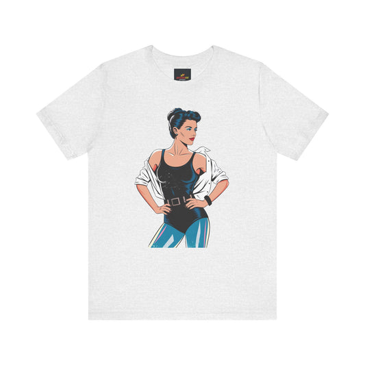 "Retro Workout" (Retro Pop Art Tee)