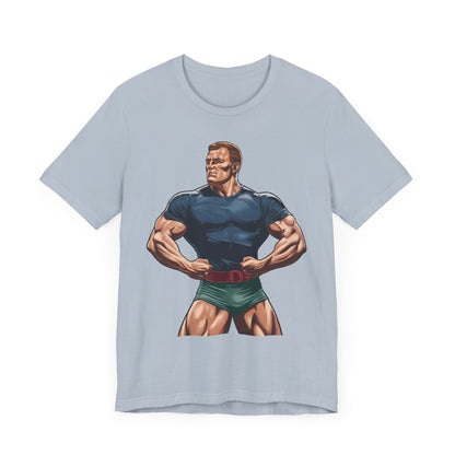 "Bodybuilder Outline"
