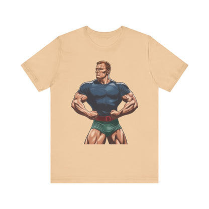 "Bodybuilder Outline"