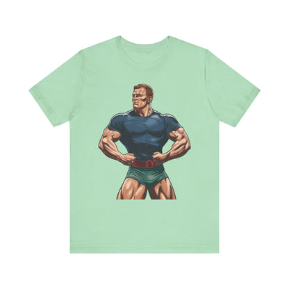 "Bodybuilder Outline"