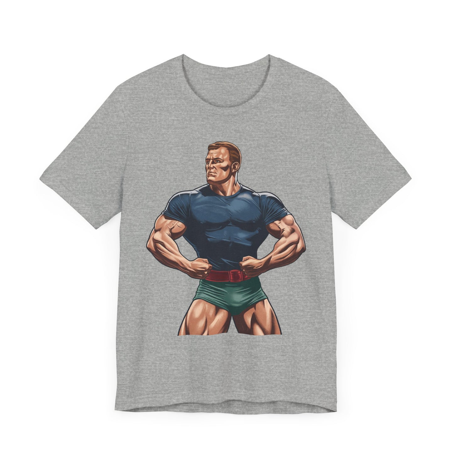 "Bodybuilder Outline"