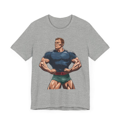 "Bodybuilder Outline"