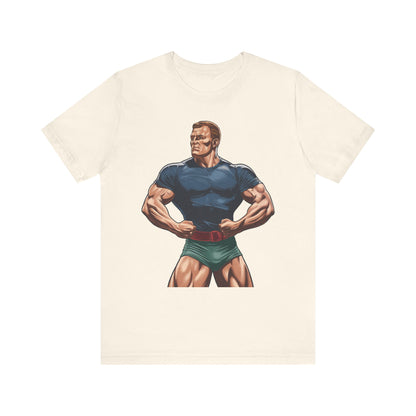 "Bodybuilder Outline"