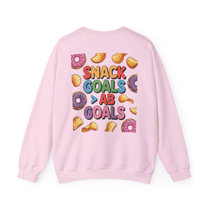 “Snack Goals > Ab Goals”