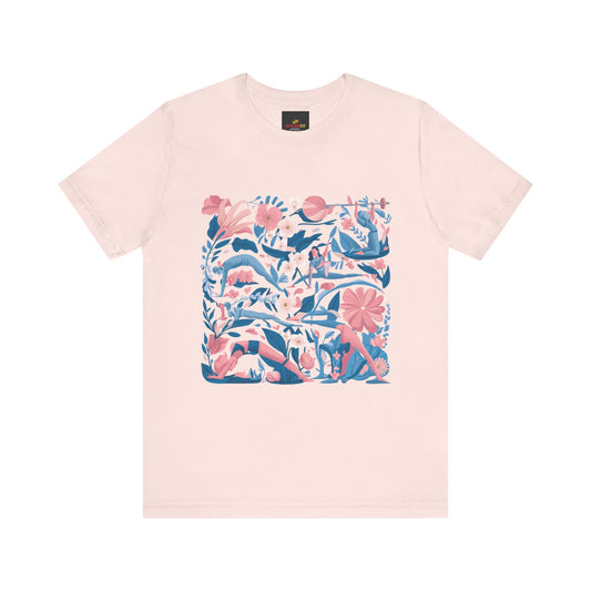 "Floral Fitness Journey"