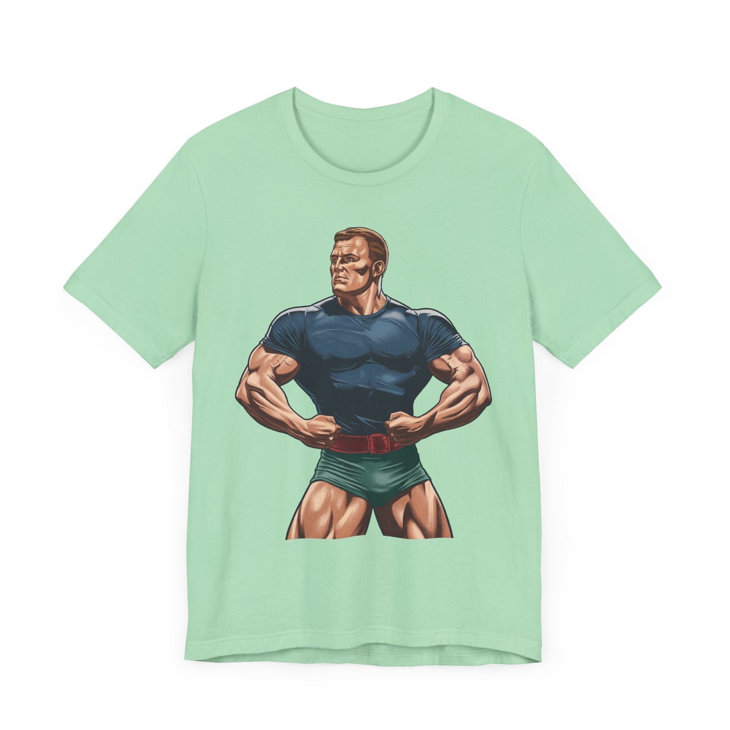 "Bodybuilder Outline"
