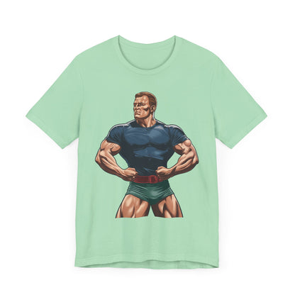 "Bodybuilder Outline"
