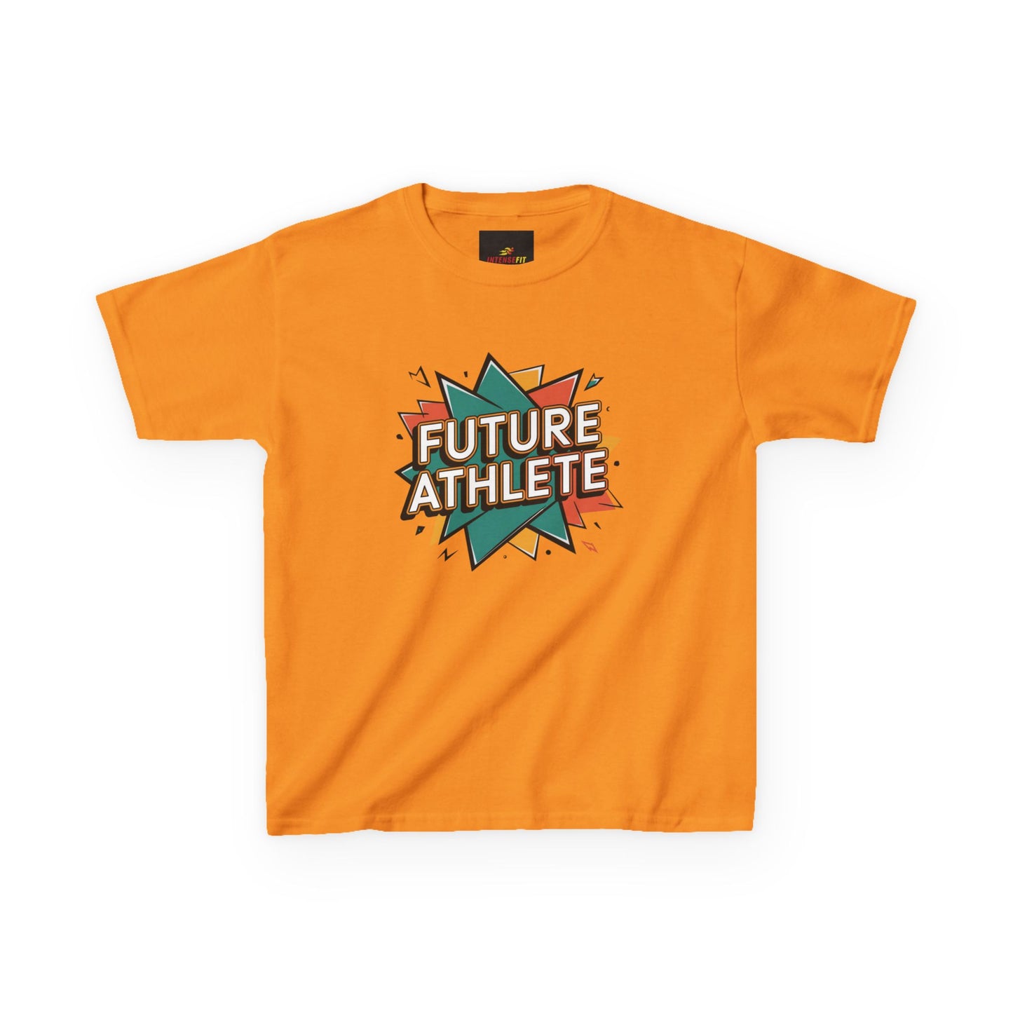Future Athlete Kids Heavy Cotton Tee - Fun & Sporty Apparel for Active Kids