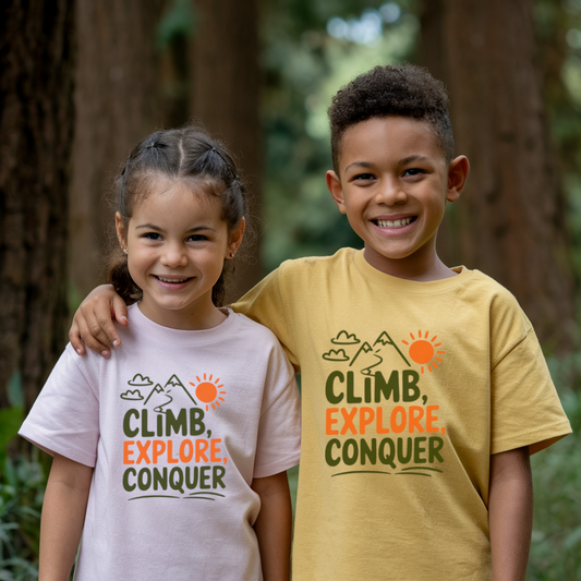 "Climb, Explore, Conquer"