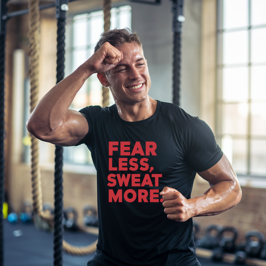 "Fear Less, Sweat More"